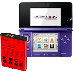 Large Power Replacement Business Thick Density 1650mAh Battery Compatible with Nintendo 3DS CTR-001