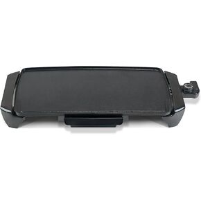 20" Electric Griddle - Non-Stick, Temperature Control,1500 W,Ceramic Coating