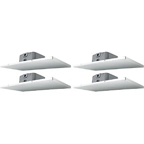 Rockville Bundle - 4 Items DCS6T 70V Commercial 2' X 1' Drop Ceiling Tile Speakers for Office
