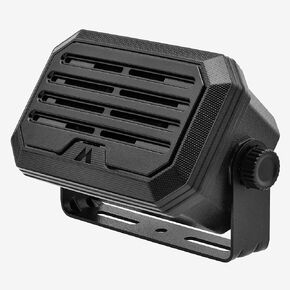 Midland - SPKMINI Mini External Speaker - Waterproof, 10 Watts, 3.5mm Plug - Compatible with All Mobile CB, GMRS, HAM and Amateur Radios