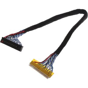 LVDS Cable FIX-30 Pin 2ch for 17-26inch LCD/LED Panel Controller 25cm