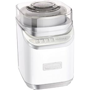 Cuisinart ICE-60WFR Electric Ice Cream Maker White - Certified (Renewed)