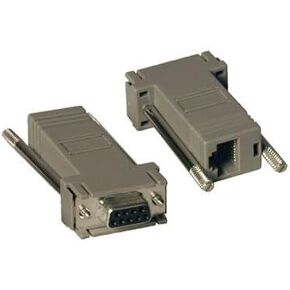 2PC RJ45 to DB9 Null Modem Ada