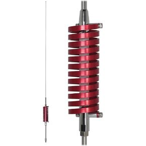 Browning BR-91-R BR-91 63-in. 15,000-Watt Flat-Coil CB Antenna with 6-in. Shaft, Red