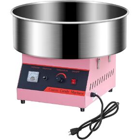 Machine Cotton Candy Commercial ، 1050W صانع حلوى القطن الكهربائي مع وعاء من الفولاذ المقاوم للصدأ ومغرفة السكر ، صانع خيط الحلوى لأطفال ، حفلة عائلية ، مهرجان ، أزرق