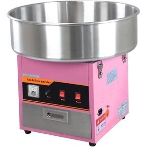 Large Commercial Cotton Candy Machine Party Candy Floss Maker Blue