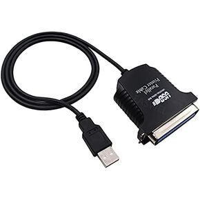 36Pin Centronics to USB Cable for Parallel Printer Bi-Directional Plug Play