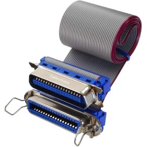 CablesOnline, 3ft. Centronics 36-Pin (CN36) Male to Female Flat Ribbon Parallel Extension Cable, P-4E03