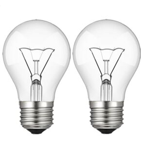 Oven Light Bulbs，Appliance Oven Refrigerator Bulbs,120V 40 Watt Lava Lamp Reflector，A15 Shape，E26 Base，Reflector Type (2)