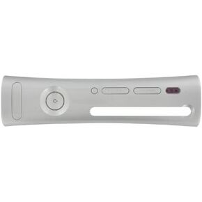 غطاء اللوحة الأمامية البلاستيكية البديلة لـ Xbox 360 ، Silver