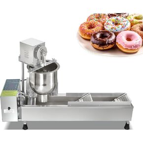 Kolice Automatic Donut Making Machine,Automatic Doughnut Maker/Auto Donuts Frying Machine/Auto Donut Maker,Auto Frying Doughnut Maker with Auto Counting