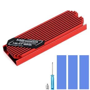 ASTARON M.2 SSD Heatsink 2280 Thin Cooler with Nano Thermal Pads (0.5mm-1mm) NVME M2 Thermal Pad Double-Sided Heat Sink for PC/PS5/Gaming Laptops (Black)