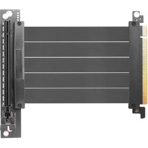 PCIE 3.0 X16 Expansion Cable, PCI-E 16x Extreme Hi-Speed Adapter Upright Card 90 Degree Connector for GPUs, WiFi, USB, Sound Cards, etc. - 24 cm/9.5 in.
