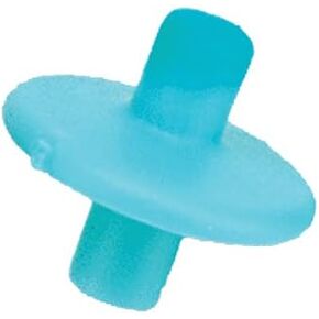Pine Ridge Archery Slide-On XL Kisser Button for Compound and Traditional Bows, Turquoise, Pack of 6