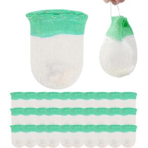 LUEXBOX 30 Pack Propane Lantern Mantles, U Shape Gas Lamp Mantles, Lanterns Mantles for Propane Lantern Gas Lantern Covers Mantles for Lantern(6 x 11.5cm)