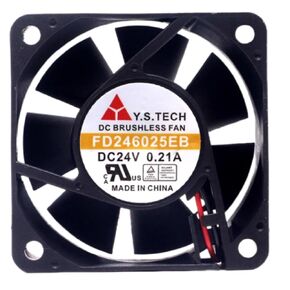 FD246025EB 6CM 24V 0.21A 6025 60X60X25MM 2-Wire Cooling Fan