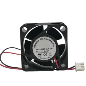 FD124020-SL1 ZP Fan 4CM for 12V 0.12A 4020 40X40X20MM 2-Wire Cooling Fan