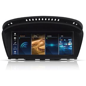 8.8 Inch Android Auto Car Multimedia Player Wireless Carplay for BMW 5 Series 3 Series E60 E61 E62 E63 E90 E91 E92 E93 CCC Linux from 2005 to 2008 BT Radio Monitor Linux System