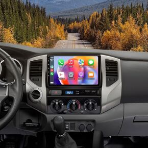 Radio Android 13 Car Stereo Radio Toyota Tacoma 2005-2015- Carplay Wireless و Android Auto GPS Mavigation- 4GB+32GB 9.2 بوصة الشاشة التي تعمل باللمس RDS FM SWC