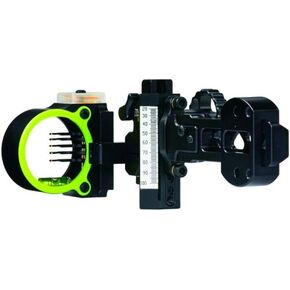 Black Gold Ascent Verdict Dovetail Slider Bow Sight .019" Pin Diameter Aluminum Black