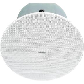 Rockville CC8-SUB 8" 70V Ceiling Subwoofer 40W RMS, Deep Bass, Easy Install Kit, Durable Build, Wide Compatibility, for Restaurants and Retail