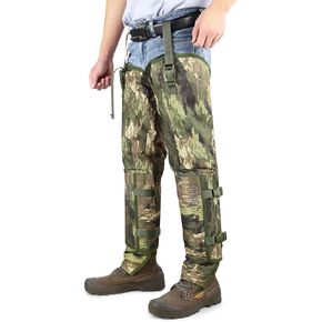 TREKMASTER Snake Guard Chaps for Hunting: Snake Bite Protection Chaps, Waterproof Snake Gaiters for Legs