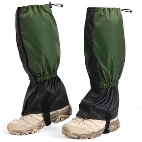 2 PCS Waterproof Lawn Care Leg Gaiters,Garden Trimming Leg Chaps,Weed Eating Leg Protectors