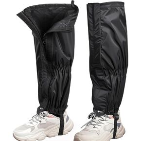 Wanocean 2Pcs Lawn Care Leg Gaiters, Waterproof Trimming Leg Protectors, Leg Guards for Weed Eating, Adjustable Leg Chap for Hiking Work Outdoor Garden for Men and Women