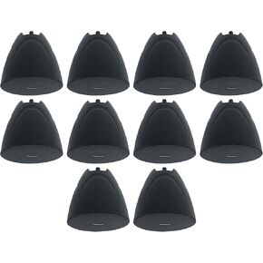Rockville (10) PEN-525T Black 5.25" 70V Hanging Pendant Speakers 4 Restaurant/Bar