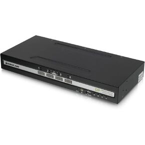 4-PORT SINGLE VIEW DISPLAYPORT SECURE KVM SWITCH W/AUDIO AND CAC SUPPORT