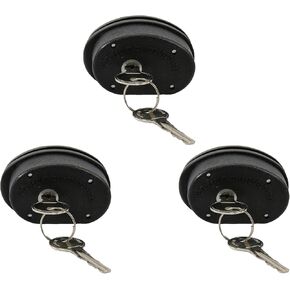 (Firearm Safety Devices) – FSDC-TL3095RKA California DOJ-Approved Keyed Alike Trigger Gun Lock 3-Pack with 6 Keys – Composite-Body Construction and Pick-Resistant Locks