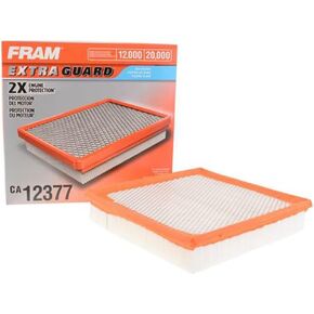FRAM Extra Guard CA12377 Replacement Engine Air Filter for Select Toyota and Lexus Models, Provides Up to 12 Months or 12,000 Miles Filter Protection