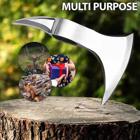 New Handmade Carbon Steel Viking Bearded Camping Bushcraft Hunting Outdoor Axe Head CSH-05 in Saudi Arabia