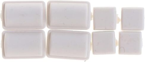 غطاء أقدام المطاط المسمار 8pcs تعيين وحدة التحكم Nintendo Wii (أبيض) in Kuwait