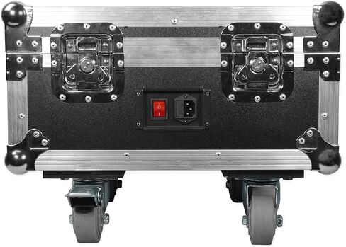 Rockville WEDGE CHARGE CASE Charging Case for (6) RockWedge LED PAR Lights, Built-In Power Strip, Foam Padding, Stackable Design, for Mobile DJs and Venues in Kuwait