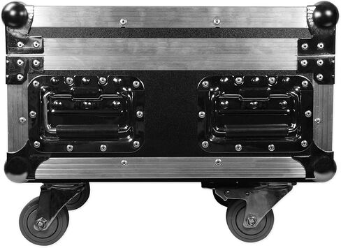 Rockville WEDGE CHARGE CASE Charging Case for (6) RockWedge LED PAR Lights, Built-In Power Strip, Foam Padding, Stackable Design, for Mobile DJs and Venues in Kuwait