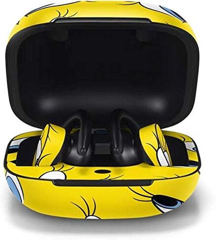 Skinit Decal Audio Skin Compatible with PowerBeats Pro - Officially Licensed Looney Tunes Tweety Bird Super Sized Pattern Design in Kuwait