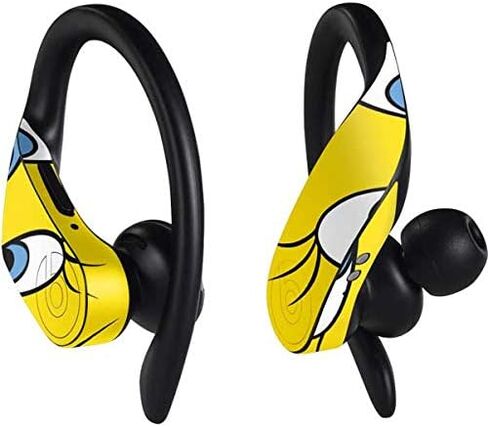 Skinit Decal Audio Skin Compatible with PowerBeats Pro - Officially Licensed Looney Tunes Tweety Bird Super Sized Pattern Design in Kuwait