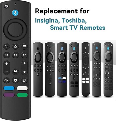 2 - Pack Replacement Remote Control for Roku - TV, Compatible with Roku Smart TV, Infrared Remotes for TCL/Hisense/Sharp/Philips/Onn/Element/Insignia Roku-TV (Not for Stick and Box or Speaker) in Kuwait