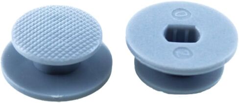 2Pcs Replacement Analog Joystick Stick Cap Cover Button for PSP 2000 3000 Slim Console Thumb Stick Caps Repair Part (Red) in Saudi Arabia