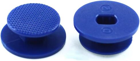 2Pcs Replacement Analog Joystick Stick Cap Cover Button for PSP 2000 3000 Slim Console Thumb Stick Caps Repair Part (Red) in Saudi Arabia