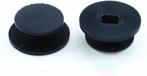 2Pcs Replacement Analog Joystick Stick Cap Cover Button for PSP 2000 3000 Slim Console Thumb Stick Caps Repair Part (Red) in Saudi Arabia