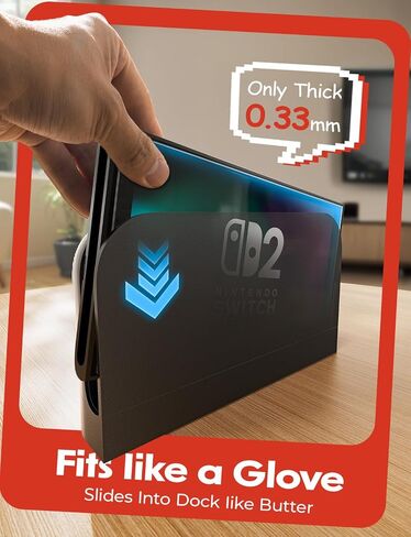 Lisen for Nintendo Switch 2017 Screen Protector [2025 Upgrade] (Anti-Glare & Auto Dust-Elimination) Screen Switch Glass [أطول دائمة] تغطية كاملة ، 2 حزمة in Saudi Arabia