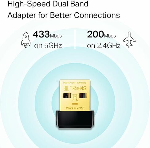 TP-Link 2-in-1 USB Bluetooth WiFi Adapter Archer TX10UB Nano | AX900 WiFi 6 BT 5.3 USB 2.0 Adapter for Desktop PC | Dual-Band WiFi Dongle | OFDMA, MU-MIMO, WPA3 | Travel Size | Supports Windows 11,10 in Saudi Arabia