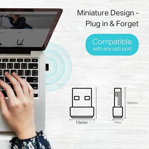 TP-Link 2-in-1 USB Bluetooth WiFi Adapter Archer TX10UB Nano | AX900 WiFi 6 BT 5.3 USB 2.0 Adapter for Desktop PC | Dual-Band WiFi Dongle | OFDMA, MU-MIMO, WPA3 | Travel Size | Supports Windows 11,10 in Saudi Arabia
