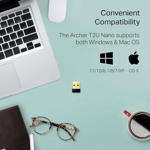 TP-Link 2-in-1 USB Bluetooth WiFi Adapter Archer TX10UB Nano | AX900 WiFi 6 BT 5.3 USB 2.0 Adapter for Desktop PC | Dual-Band WiFi Dongle | OFDMA, MU-MIMO, WPA3 | Travel Size | Supports Windows 11,10 in Saudi Arabia