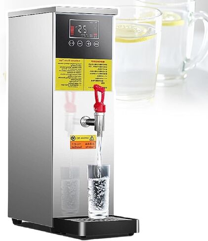 Stepping Type Boiling Water Machine, Automatic Boiling Water Machine, Water Boiler, LCD Display, Stainless Steel Liner, Temperature Control, for Coffee, Tea, Milk, Hot Drinks(Silver,50l) in Saudi Arabia