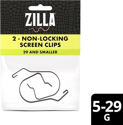 مشابك غير قابلة للقفل لشاشة الهواء النقي من زيلا للزواحف، عبوتان، صغيرة in Kuwait