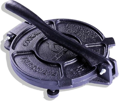 8 Inch Cast Iron Tortilla Press,Tortilla Maker,Heavy Duty Tortillera Pataconera,Flour Tortilla Press(SA085) (8 INCH) in Saudi Arabia
