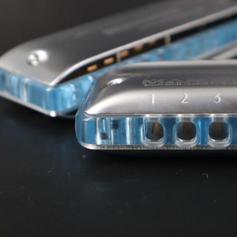 KONGSHENG Mars Harmonica,10 Hole Blues Harp Harmonica Diatonic Mouth Oragn Key of A with Grey Plastic Comb for Beginners, Adults and Professional… in Saudi Arabia